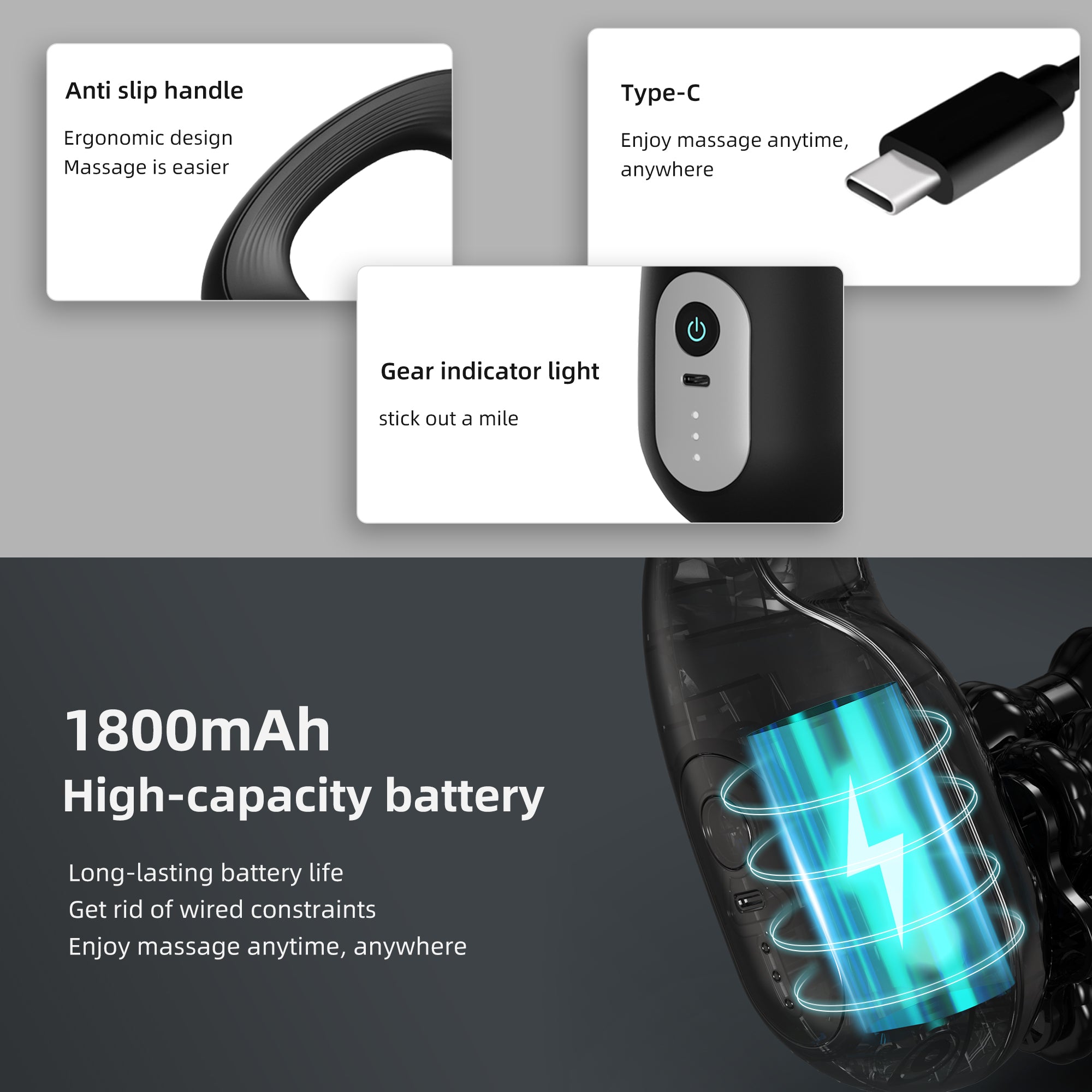 Electric Rolling Massager