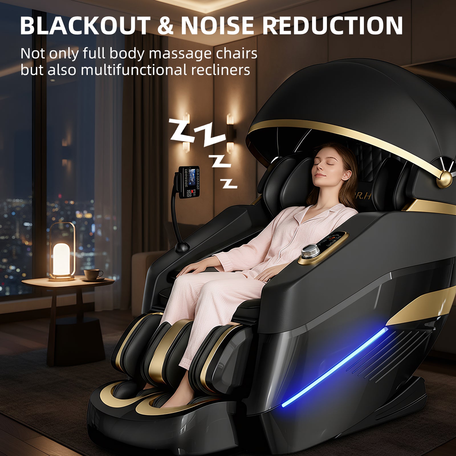 Dr.hiumi Zero Gravity Sleep Pod Massage Chair