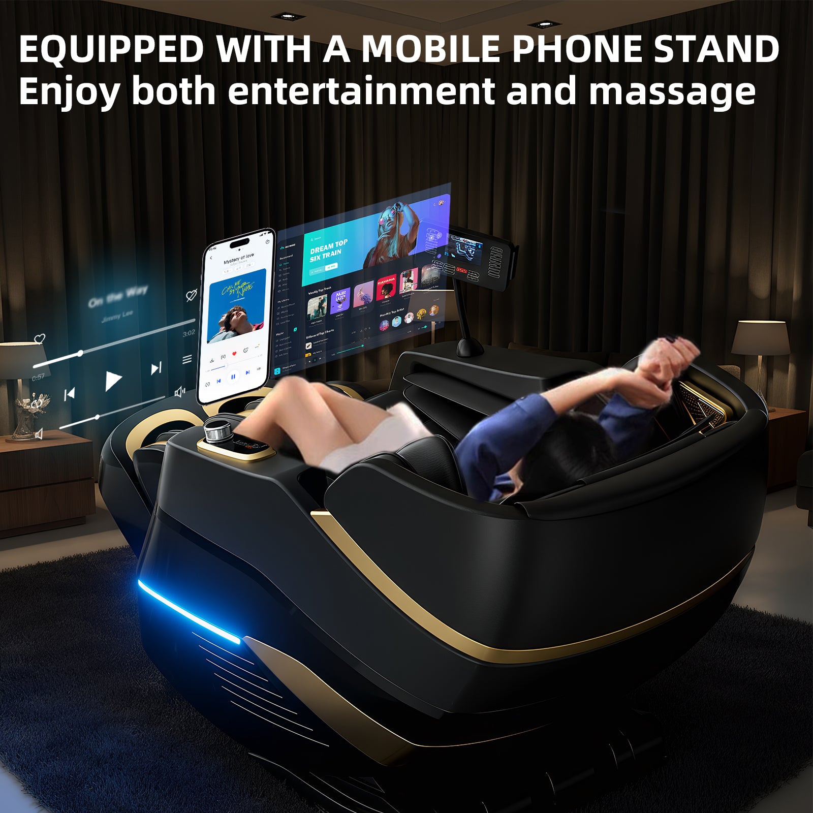 Dr.hiumi Zero Gravity Sleep Pod Massage Chair