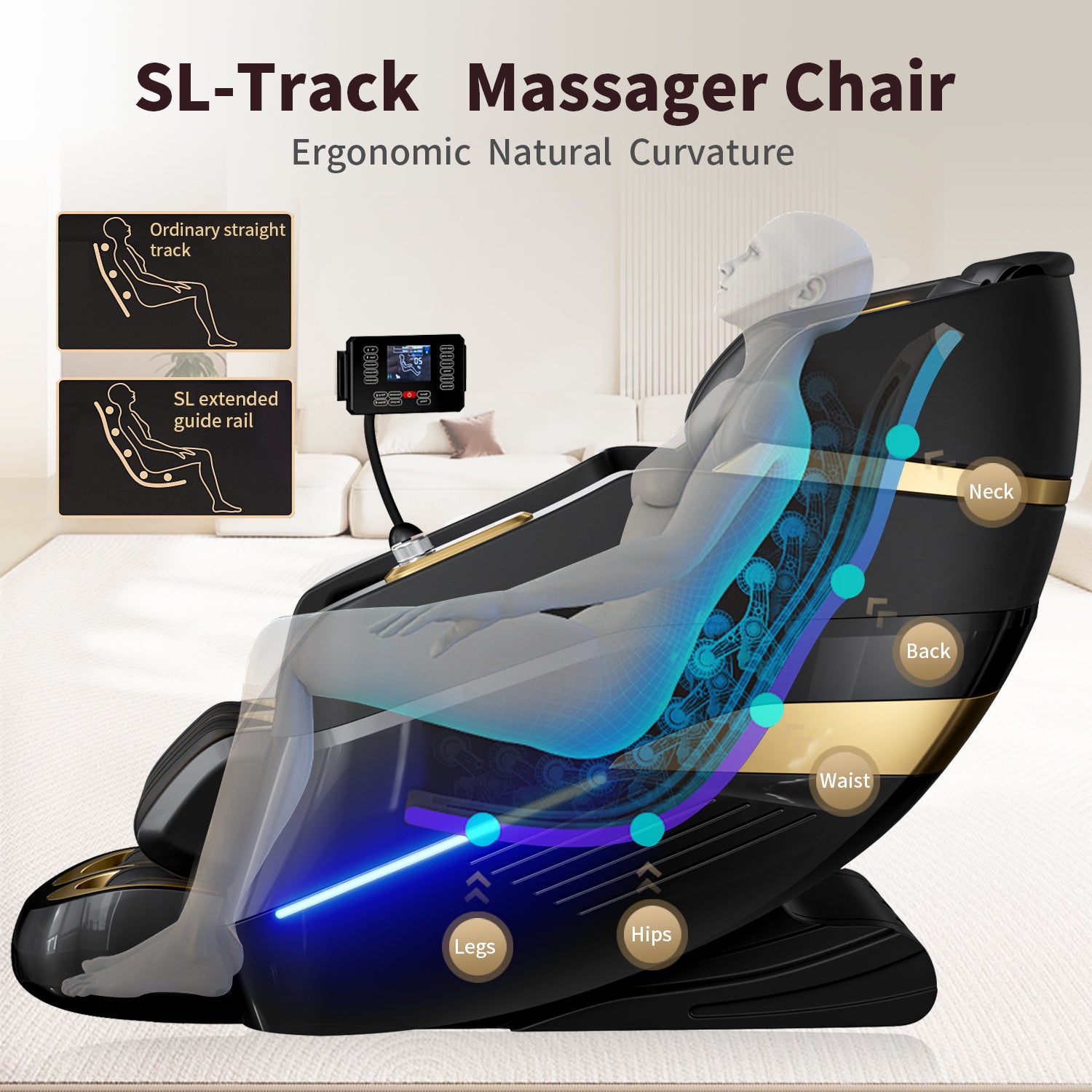 Dr.hiumi Zero Gravity Sleep Pod Massage Chair